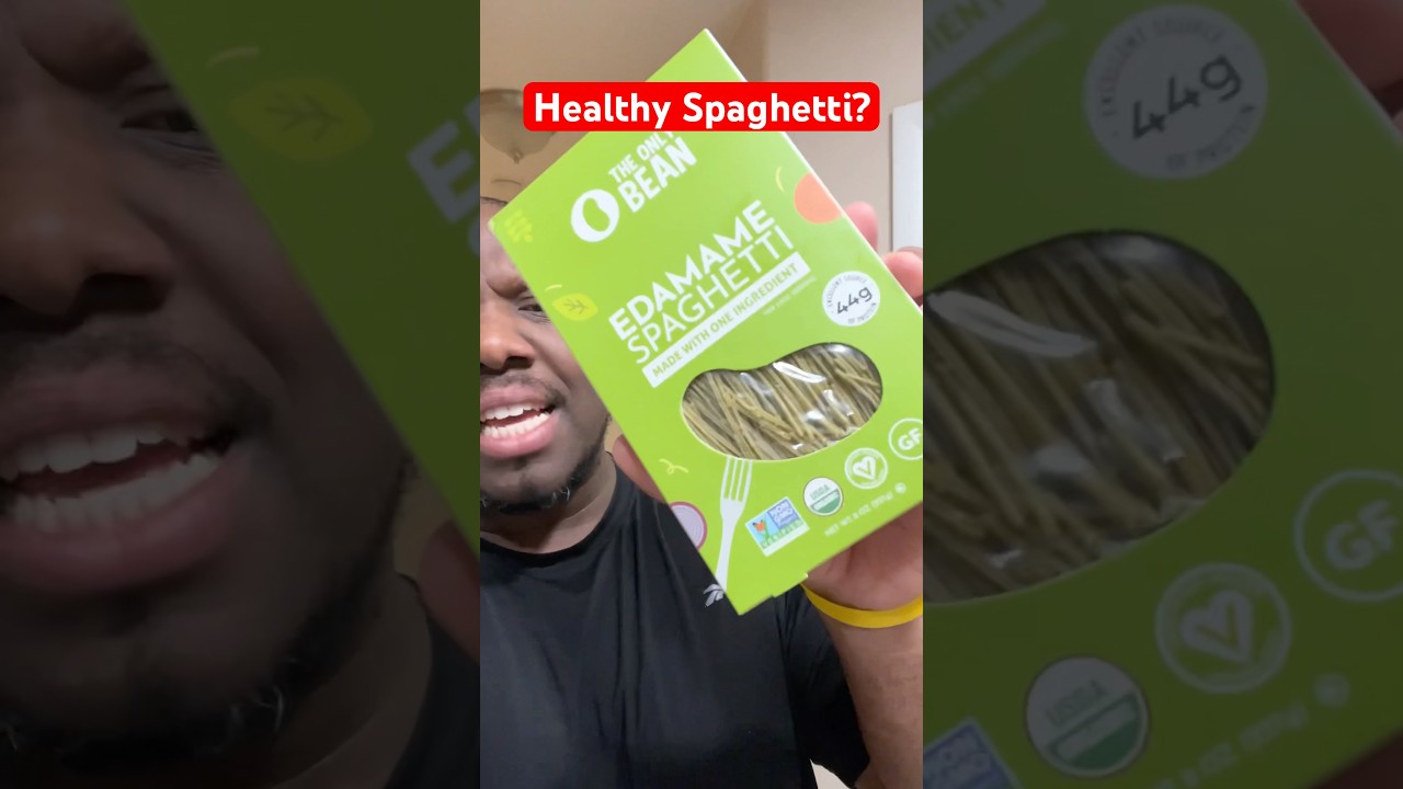 I Ate VEGAN SPAGHETTI from EDAMAME 