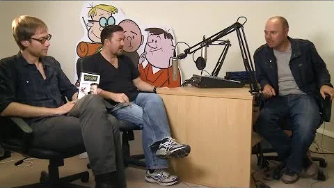The Ricky Gervais show: 'Here we go again, floggin...