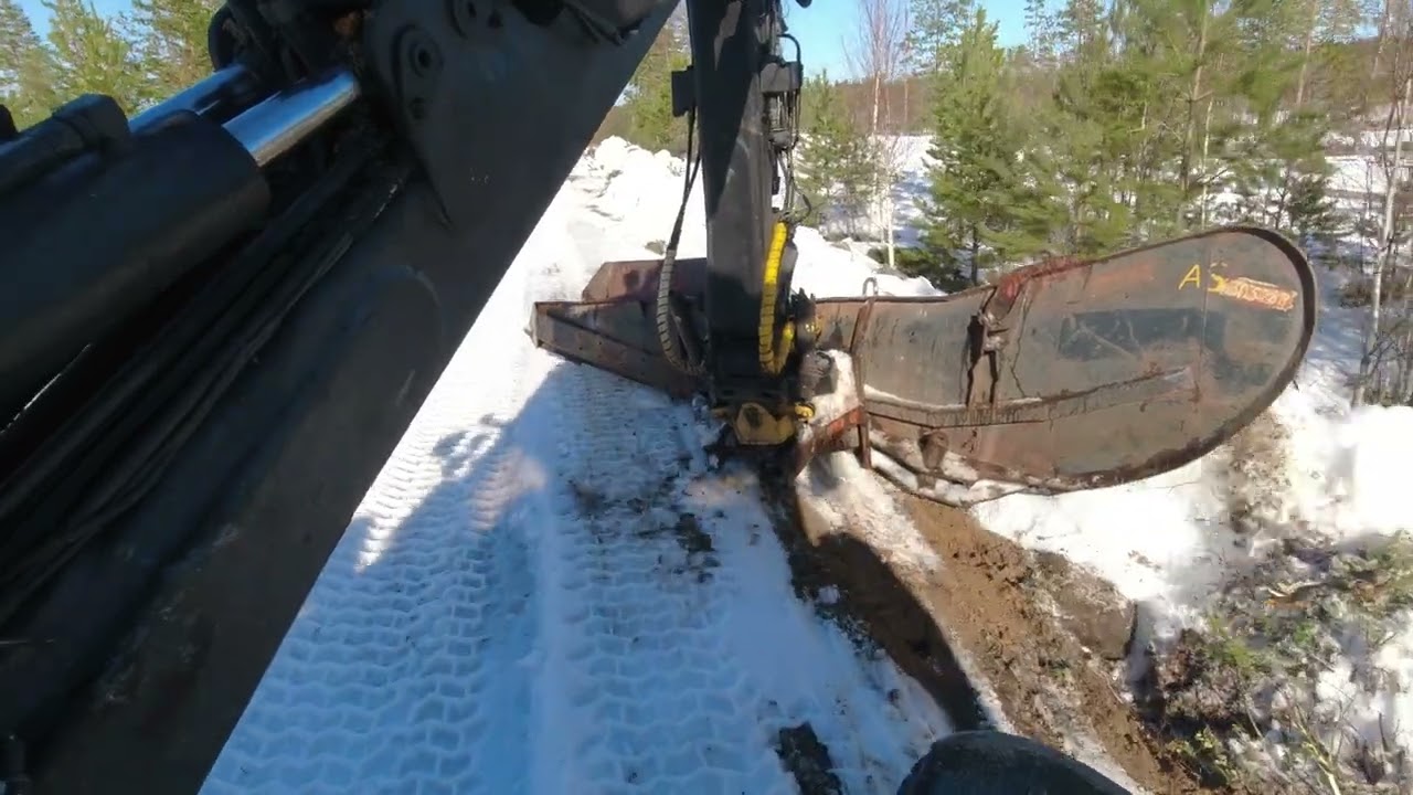 Huddig 960c6 trycker plogkant