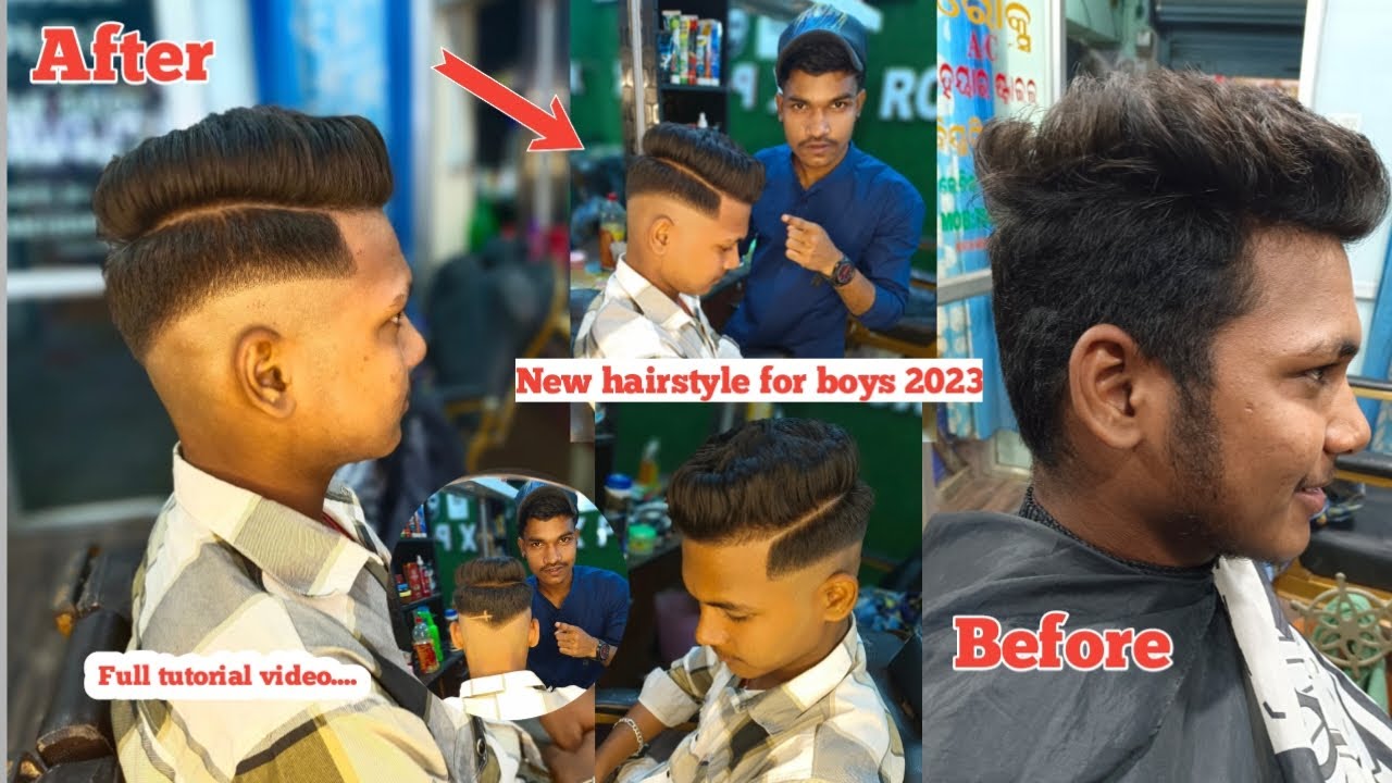 Simple hair cutting video 2023#haircutting #haircut #hairstyles trending  video #2023 #salon #barber - YouTube