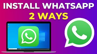 *HOW TO DOWNLOAD & INSTALL WHATSAPP IN LAPTOP [2022]