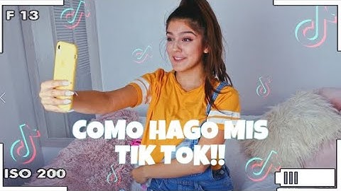 TE ENSEÑO TRUCOS DE TIK TOK!!📱 + ME LLEGA UNA SORPRESAA!!!🎁🎉