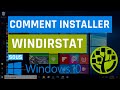 Comment tlcharger et installer windirstat sur windows 10