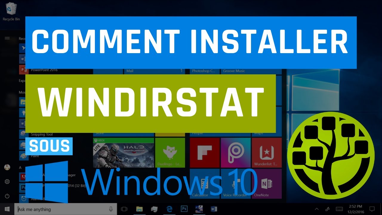 Comment télécharger et installer WinDirStat sur Windows 10 - YouTube