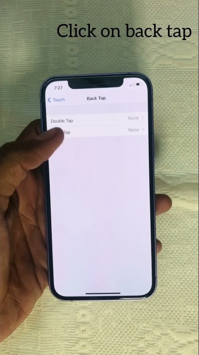 How to use double tap feature in IPhone #iphone #iphone12 #iphonehacks #apple #technology #doyouknow