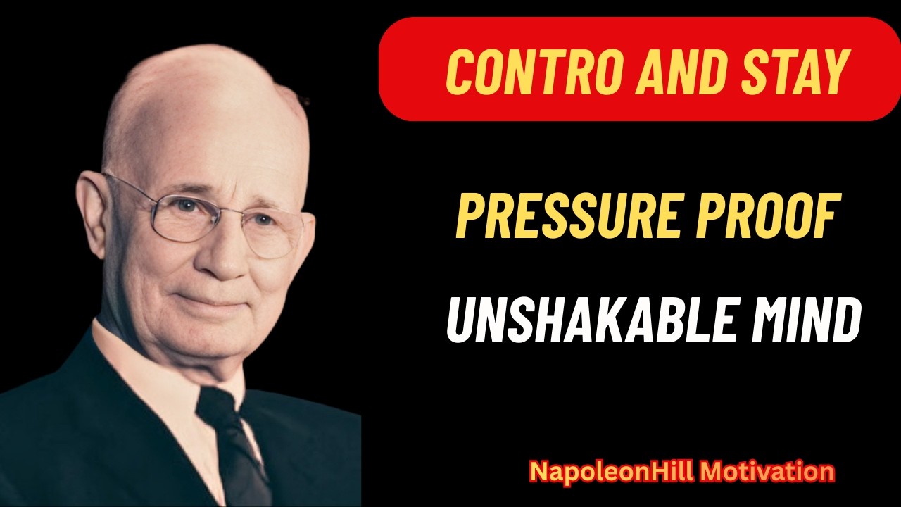 Master Emotional Control and Stay Calm Under Pressure  Napoleon Hill Motivation