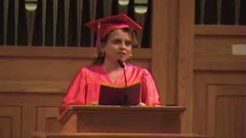 Vanessa Speaking at Class 16 Graduation - December...