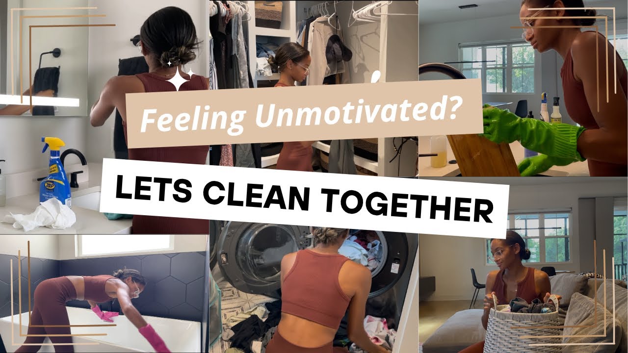 Clean With Me and Feel Productive | Realistic Cleaning Motivation | SAHM of Twins