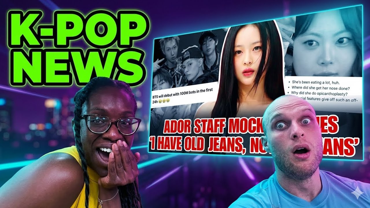 REACTION TO K-Pop News: ADOR Staff Mock NewJeans | CORTIS Safety Concerns | Eunchae Fat-Shaming