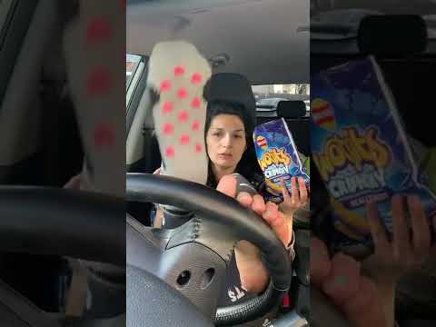 Trainers, socks, bare feet, eating fun snacks then barefoot pedal pumping