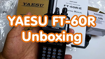Yaesu FT-60R Ham Radio Unboxing : Eye-On-Stuff