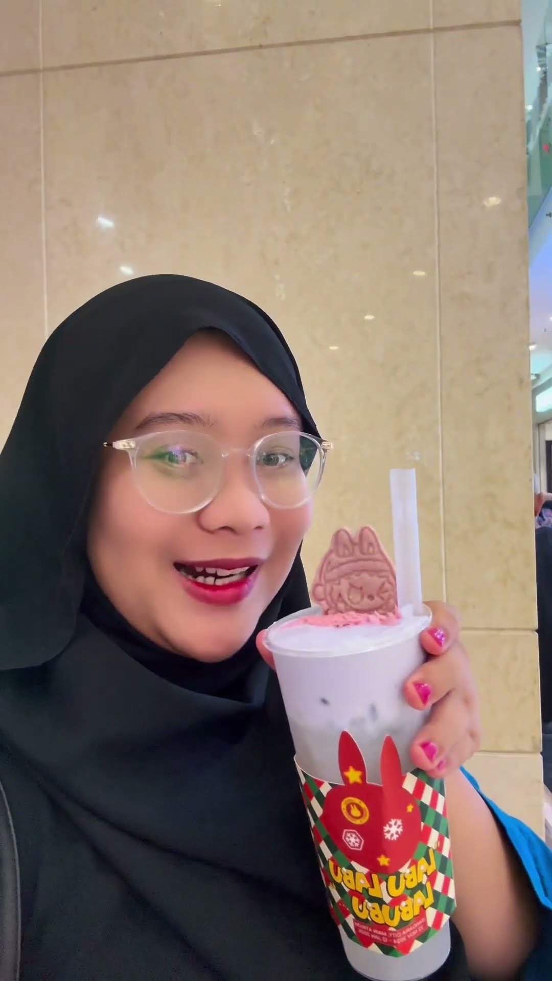 VIRAL‼️ MINUMAN LABUBU POPMART GANDARIA CITY