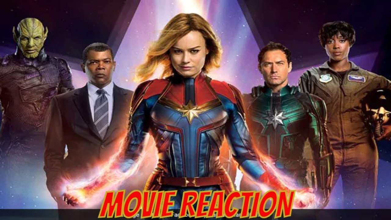CAPTAIN MAR-VELL MOVIE REACTION