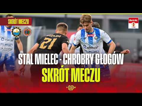 Skrót: Stal Mielec - Chrobry Głogów | Betclic 1 Liga, 12. Kolejka. Bitwa o Przełamanie!