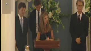 The funeral of Eunice Kennedy Shriver