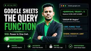 Master the Google Sheets QUERY Function: Beginner to Pro Guide