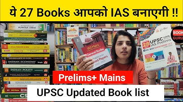UPSC Booklist for Prelims and Mains civil Services Exam by  @sciencebypriyamam