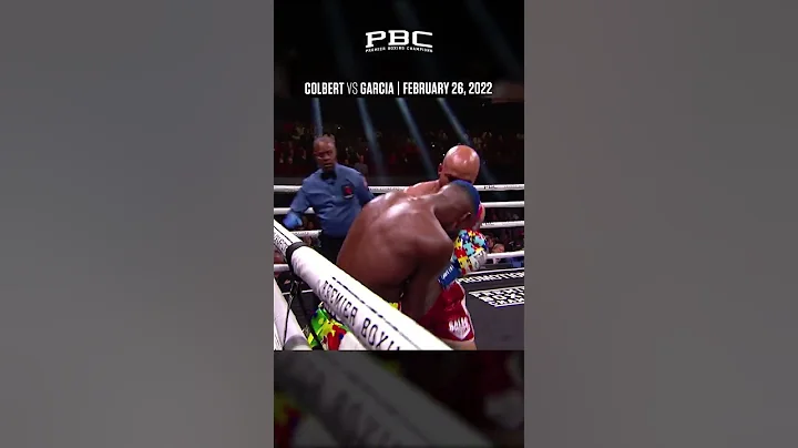 Hector Garcia hands Chris Colbert his first knockd...