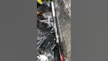 Clean floors and toilet pipes that have been dirty for years #shorts   #cleaningmotivation