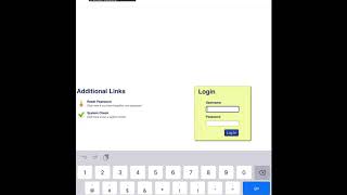Logging in to Canvas on an iPad