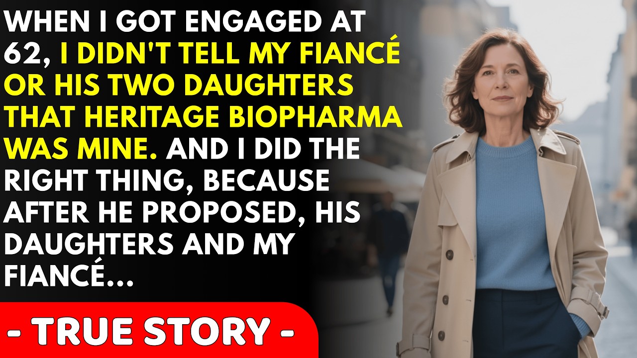When I got engaged at 62, it saved me that I didn't tell my fiancé I owned an $85M pharmac ...