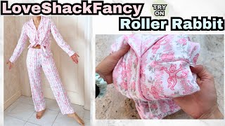 🌸 ROLLER RABBIT x LOVESHACKFANCY PJ COLLAB | Try-On & Review