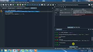 PyQt5 in Nepali: 7. Reading file path using getopenFilename