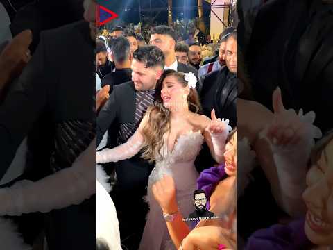 رقص مسلم وعروسته يارا تامر يشعل اجواء حفل الزفاف
