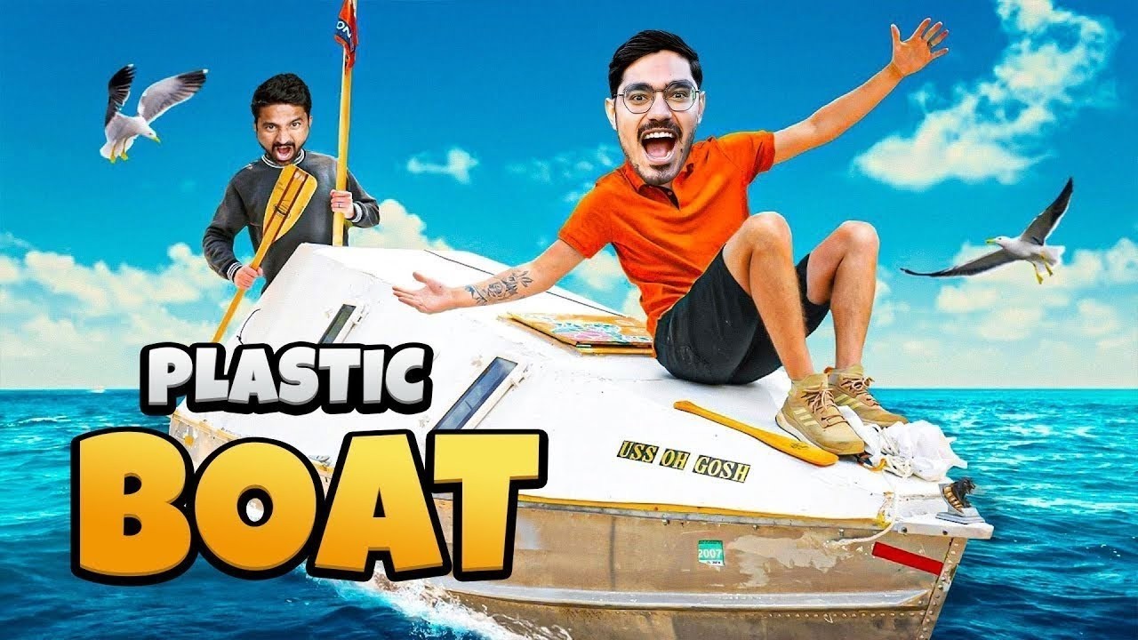 We Made a Boat Using Plastic Bottles   हमने बोतल से बना दी नाव   100% Success