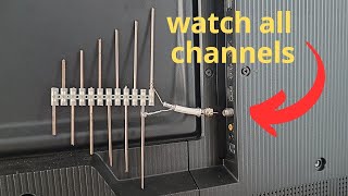 Powerful herringbone antenna! do it yourself and watch every channel in the world