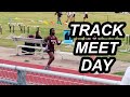 First Time  at Her Track Meet for Middle School | DNVlogsLife
