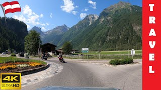 Driving in Austria 6: Ötztal valley (Oetz  Sölden  Obergurgl) 4K 60fps