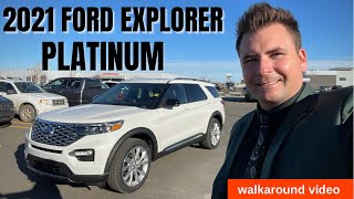 2021 Ford Explorer Platinum Walkaround video