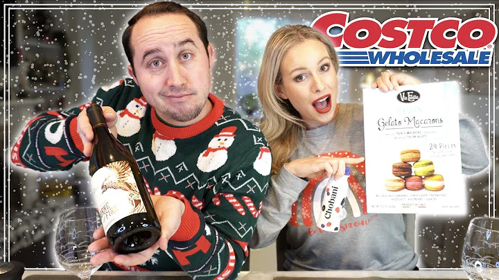 TASTING COSTCO CLEARANCE WINE AND GELATO MACARONS