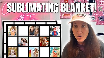 How to Sublimate on a Blanket | Easy Step-by-Step Tutorial