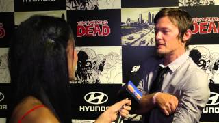 Norman Reedus Talks 'The Walking Dead' Season 3 Trailer: 2012 Comic Con
