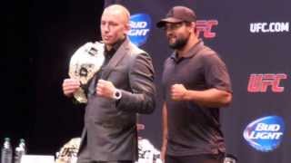 UFC Champ GSP Georges St-Pierre vs Johny Hendricks (Both beat Koscheck, Fitch and Condit)