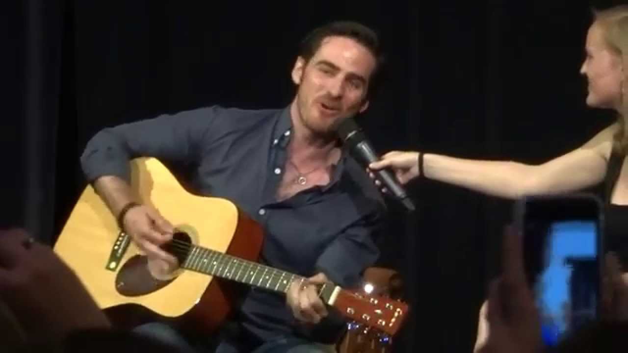 Colin O'Donoghue singing All Right Now