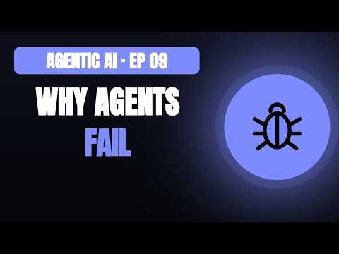 Agentic AI #9 — Evaluating & Debugging Agents: Traces, Evals, and Why Agents Fail