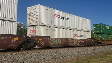 NS 211 Intermodal Taylors, SC w/trio of SD70ACes