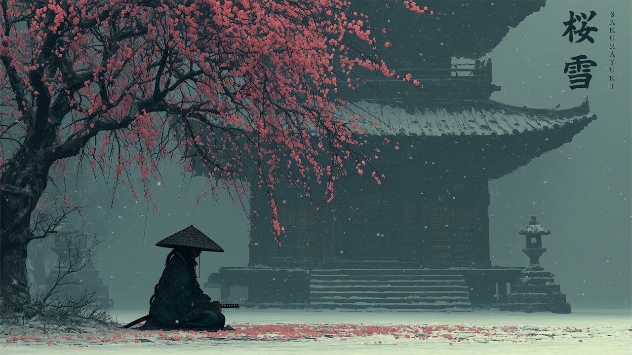 SAKURAYUKI（桜雪）— Japanese Zen Music Beneath the Cherry Blossoms in Snow