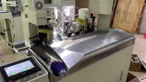 HH-688  Fully-automatic double ends waterproof seal inserting and terminal crimping machine