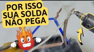 Por Esses 2 Motivos Você Não Consegue Soldar com Estanho