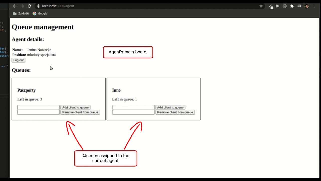 [Video demo] Queue system (Workshop-5, Node.js) - YouTube