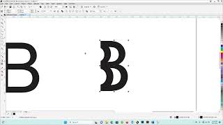 Metamorphosis Change Of Letter B to Logo