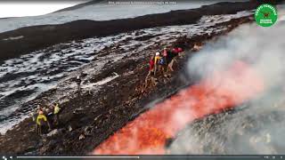 Eruzione Etna 15 Ago 25 Ripresa Dal Drone Del Corpo Forestale
