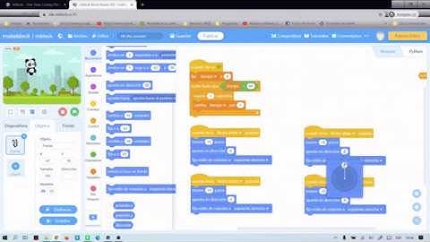 Variables mblock - Juego de Manzana
