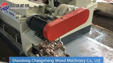 4 feet log debarker machine