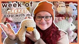 Week of Crochet 🧶✨ Prep for My First Market of 2026 😱