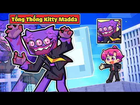 SẼ RA SAO NẾU KITTY MADDA LÀ TỔNG THỐNG THAY THẾ HIHA TRONG MINECRAFT*HIHA TỔNG THỐNG 😱👹🩸